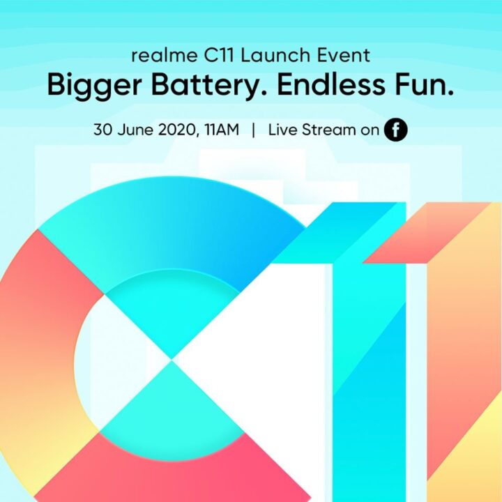 Realme C11 smartphone with 6.5-inch HD+ display and Mediatek Helio G35 chipset is launching on 30 June