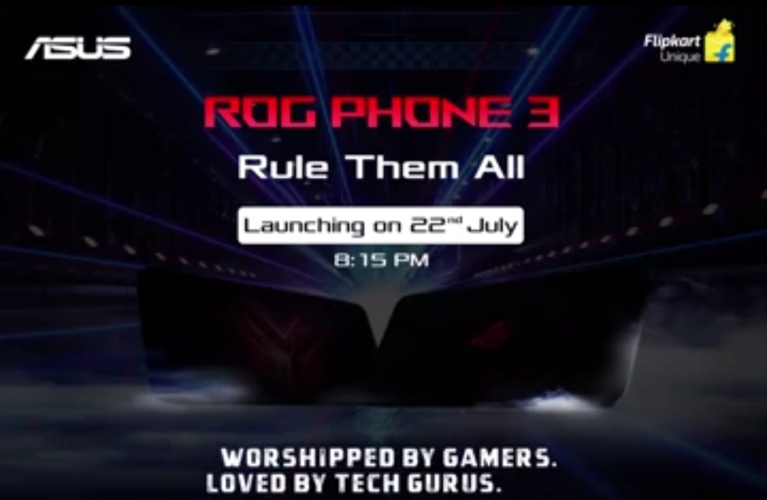 Asus ROG Phone 3 is coming to India on 22nd July