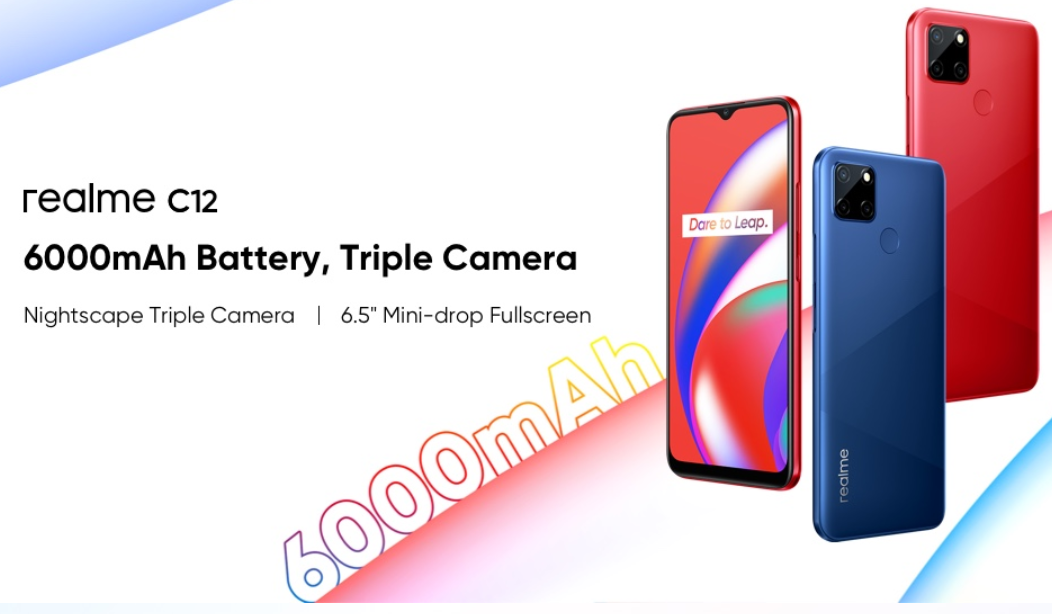 Realme C12 with 6.5-inch HD+ display and Helio G35 chipset goes official