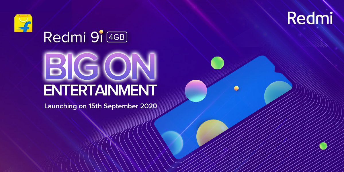 Redmi 9i is launching in India on September 15th