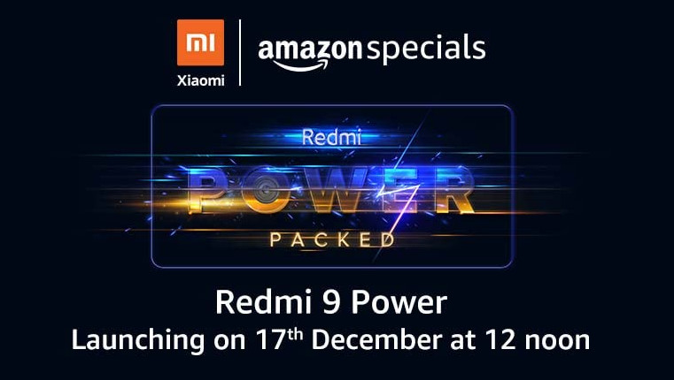 Redmi 9 Power smartphone launching in India on December 17th